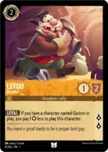 Lorcana - First Chapter - Lefou - Bumbler - 8/204 - Uncommon
