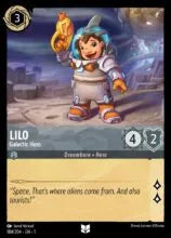 Lorcana - First Chapter - Lilo - Galactic Hero - 184/204 - Uncommon