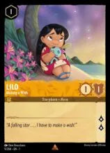 Lorcana - First Chapter - Lilo - Making a Wish - 9/204 - Rare
