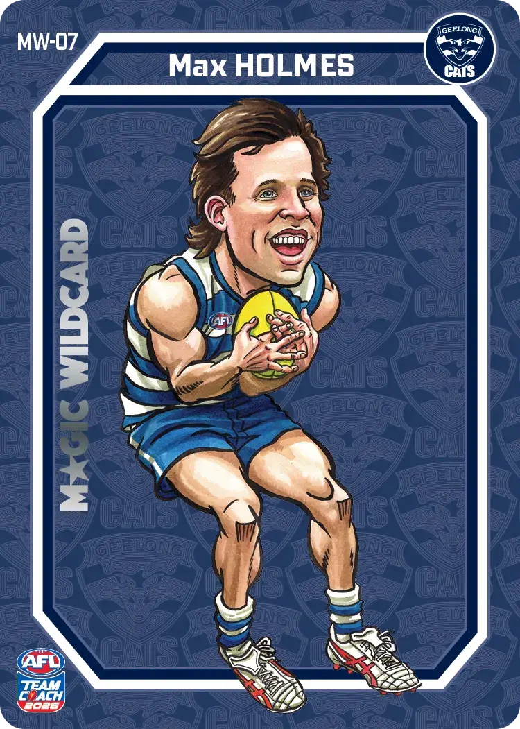 Teamcoach 2026 Magic Wildcards Team MW-07 Max Holmes - Geelong Cats