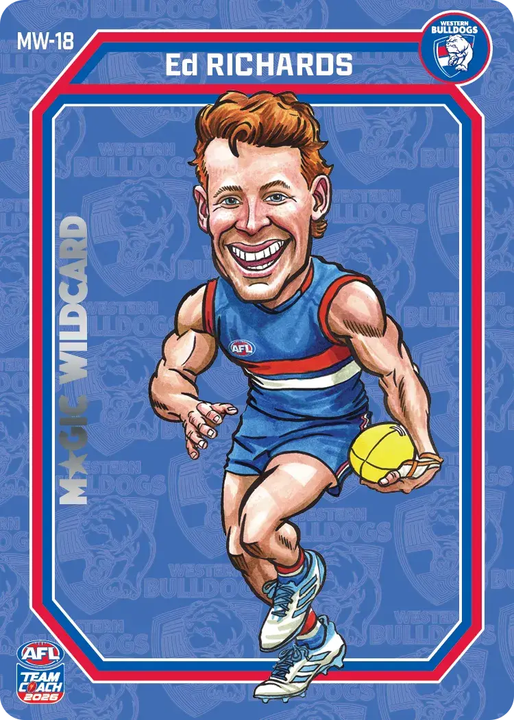 Teamcoach 2026 Magic Wildcards Team MW-18 Ed Richards - Western Bulldogs