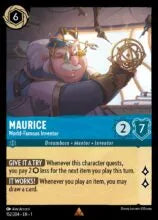 Lorcana - First Chapter - Maurice - World-Famous Inventor - 152/204 - Rare