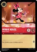 Lorcana - First Chapter - Minnie Mouse - Always Classy - 116/204 - Common