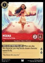 Lorcana - First Chapter - Moana - Chosen By The Ocean - 117/204 - Uncommon