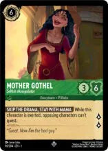 Lorcana - First Chapter - Mother Gothel - Selfish Manipulator #90/204 Super Rare