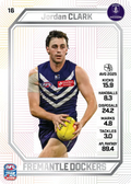 Teamcoach 2026 Base Pearl Card #16 Jordan Clark - Fremantle