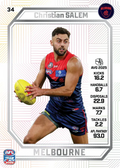 Teamcoach 2026 Base Pearl Card #34 Christian Salem - Melbourne