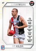 Teamcoach 2026 Base Pearl Card #47 Callum Wilkie - St Kilda