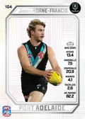 Teamcoach 2026 Base Pearl Card #104 Jason Horne-Francis - Port Adelaide