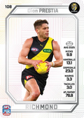 Teamcoach 2026 Base Pearl Card #108 Dion Prestia - Richmond