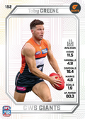 Teamcoach 2026 Base Pearl Card #152 Toby Greene - GWS Giants