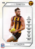 Teamcoach 2026 Base Pearl Card #156 Jack Gunston - Hawthorn