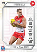 Teamcoach 2026 Base Pearl Card #175 Tom Papley - Sydney Swans