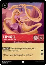 Lorcana - First Chapter - Rapunzel - Letting Down Her Hair - 121/204 - Uncommon