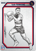 Teamcoach 2026 Sculpture Wildcards Silver SCW-01 Izak Rankine - Adelaide Crows