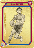 Teamcoach 2026 Sculpture Wildcards Gold SCW-02 Cam Rayner - Brisbane Lions