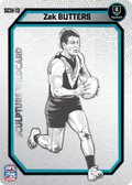 Teamcoach 2026 Sculpture Wildcards Silver SCW-13 Zak Butters - Port Adelaide Power