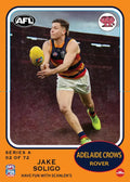 Teamcoach 2026 Scanlens Die-Cut #2 Jake Soligo - Adelaide Crows