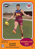 Teamcoach 2026 Scanlens Die-Cut #8 Dayne Zorko - Brisbane Lions