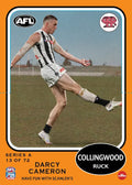 Teamcoach 2026 Scanlens Die-Cut #13 Darcy Cameron - Collingwood Magpies