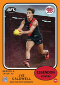 Teamcoach 2026 Scanlens Die-Cut #18 Jye Caldwell - Essendon Bombers