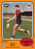 Teamcoach 2026 Scanlens Die-Cut #20 Zach Reid - Essendon Bombers