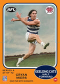 Teamcoach 2026 Scanlens Die-Cut #27 Gryan Miers - Geelong Cats
