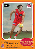 Teamcoach 2026 Scanlens Die-Cut #31 Christian Petracca - Gold Coast Suns