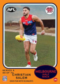Teamcoach 2026 Scanlens Die-Cut #44 Christian Salem - Melbourne Demons