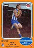Teamcoach 2026 Scanlens Die-Cut #46 Nick Larkey - North Melbourne Kangaroos