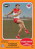 Teamcoach 2026 Scanlens Die-Cut #61 Charlie Curnow - Sydney Swans