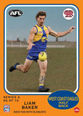 Teamcoach 2026 Scanlens Die-Cut #65 Liam Baker - West Coast Eagles