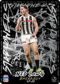 Teamcoach 2026 Star Powers Silver SP-20 Ned Long - Collingwood Magpies