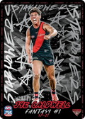 Teamcoach 2026 Star Powers Silver SP-21 Jye Caldwell - Essendon Bombers