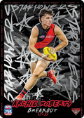 Teamcoach 2026 Star Powers Silver SP-25 Archie Roberts - Essendon Bombers