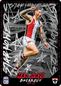 Teamcoach 2026 Star Powers Silver SP-75 Max Hall - St Kilda Saints