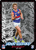 Teamcoach 2026 Star Powers Silver SP-90 Ryley Sanders - Western Bulldogs
