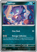Pokemon TCG - Temporal Forces - #107 - Sableye - Uncommon