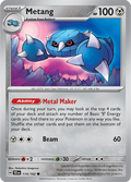 Pokemon TCG - Temporal Forces - #114 - Metang - Common