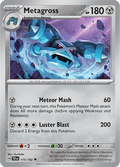 Pokemon TCG - Temporal Forces - #115 - Metagross - Uncommon