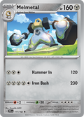 Pokemon TCG - Temporal Forces - #117 - Melmetal - Rare Holo