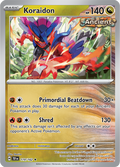 Pokemon TCG - Temporal Forces - #119 - Koraidon - Rare