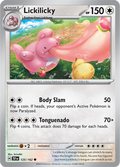 Pokemon TCG - Temporal Forces - #125 - Lickilicky - Common