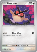 Pokemon TCG - Temporal Forces - #126 - Hoothoot - Common
