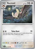 Pokemon TCG - Temporal Forces - #127 - Noctowl - Common