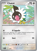 Pokemon TCG - Temporal Forces - #132 - Chatot - Common