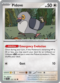 Pokemon TCG - Temporal Forces - #133 - Pidove - Common