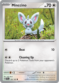 Pokemon TCG - Temporal Forces - #136 - Minccino - Common