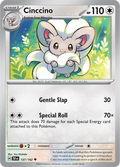 Pokemon TCG - Temporal Forces - #137 - Cinccino - Uncommon