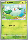 Pokemon TCG - Temporal Forces - #014 - Cottonee - Common